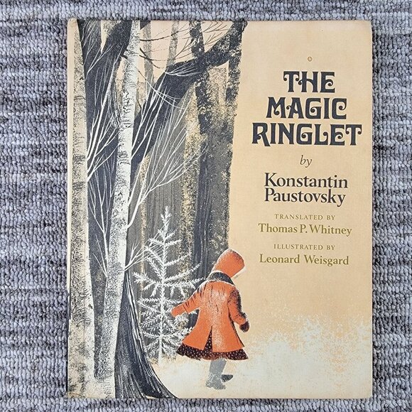 Vintage 1971 The Magic Ringlet Hardcover Book Konstantin Paustovsky EX LIBRARY - Picture 1 of 9